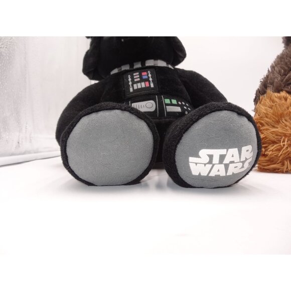 Build A Bear Star Wars Chewbacca Chewie Wookie 21" and Darth Vader - Picture 4 of 11